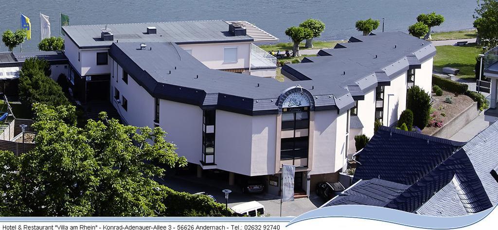Hotel Villa Am Rhein Andernach Buitenkant foto