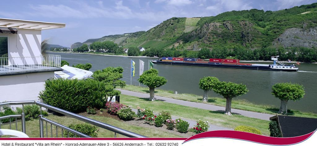 Hotel Villa Am Rhein Andernach Buitenkant foto